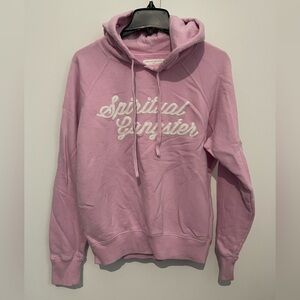 Spiritual Gangster pink hoodie small